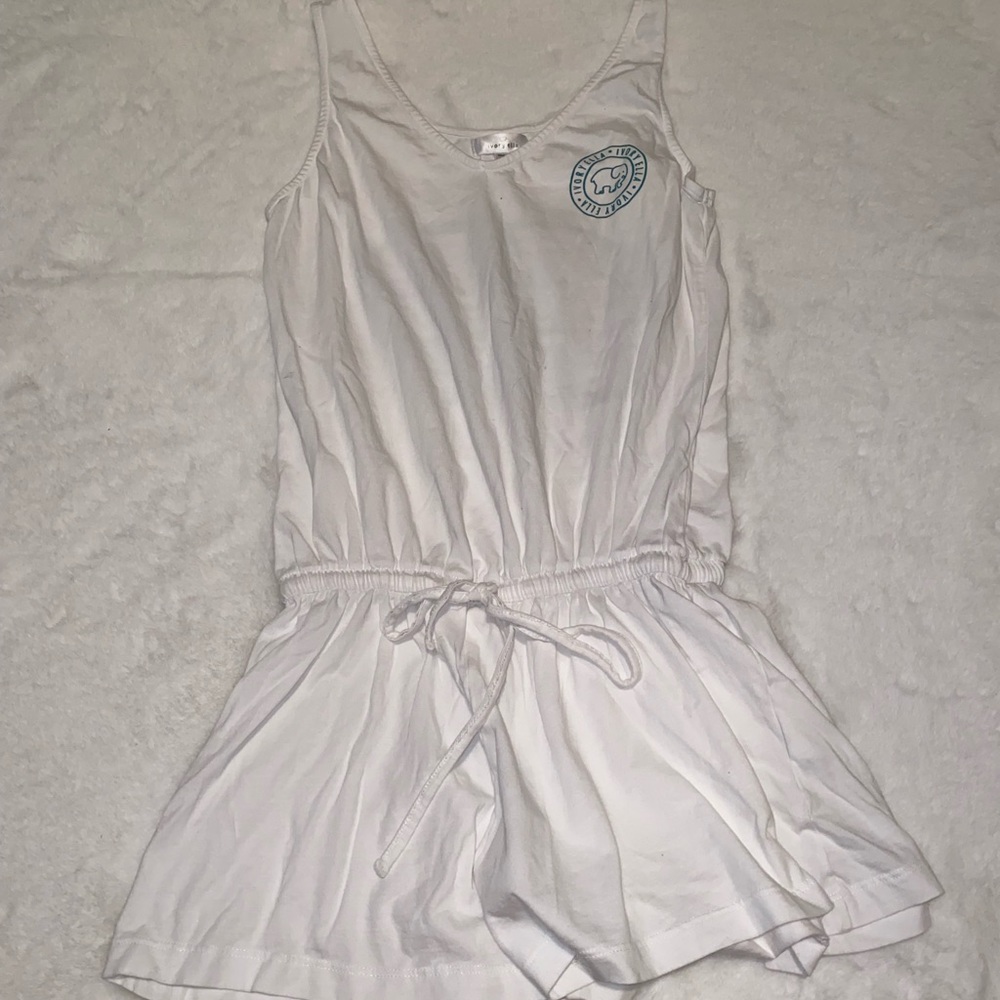 Ivory Ella Romper or Cover Up Size Small